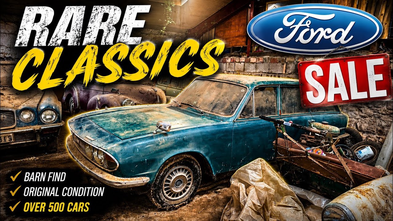 BARN FIND OF THE CENTURY - ABANDONED CAR COLLECTION *170 VEHICLES*