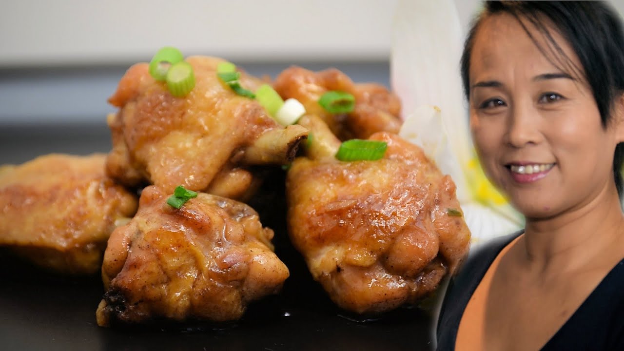 Braised Crispy Chicken Wings (Chinese Style Cooking Recipe)