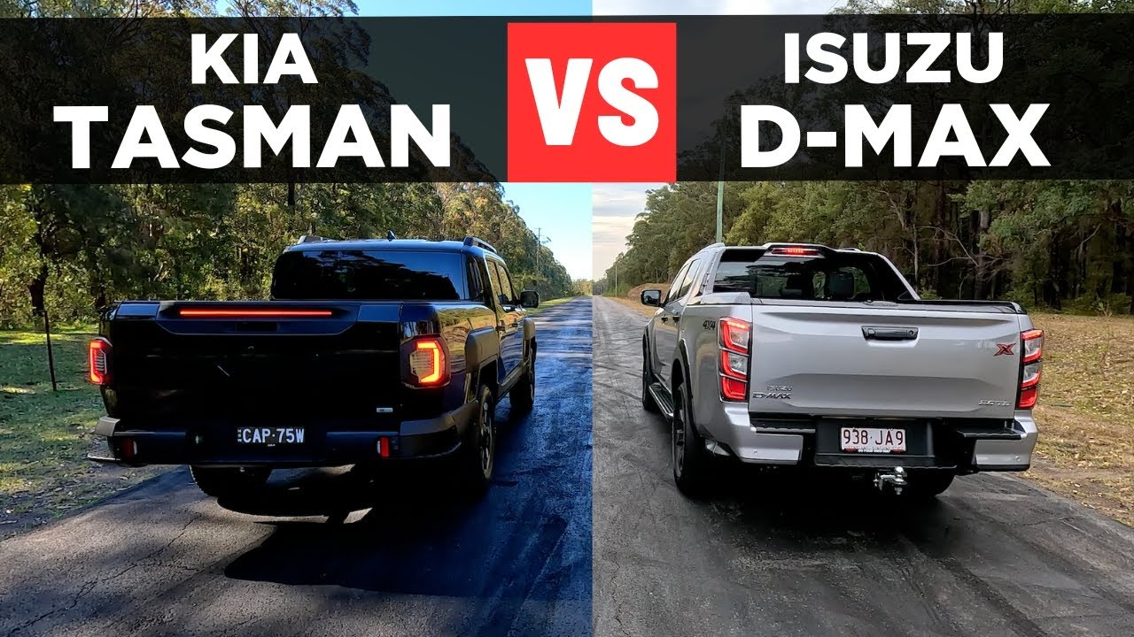 Drag Race: Kia Tasman 2026 против Isuzu D-Max – разгон от 0 до 100 миль/ч и сравнение