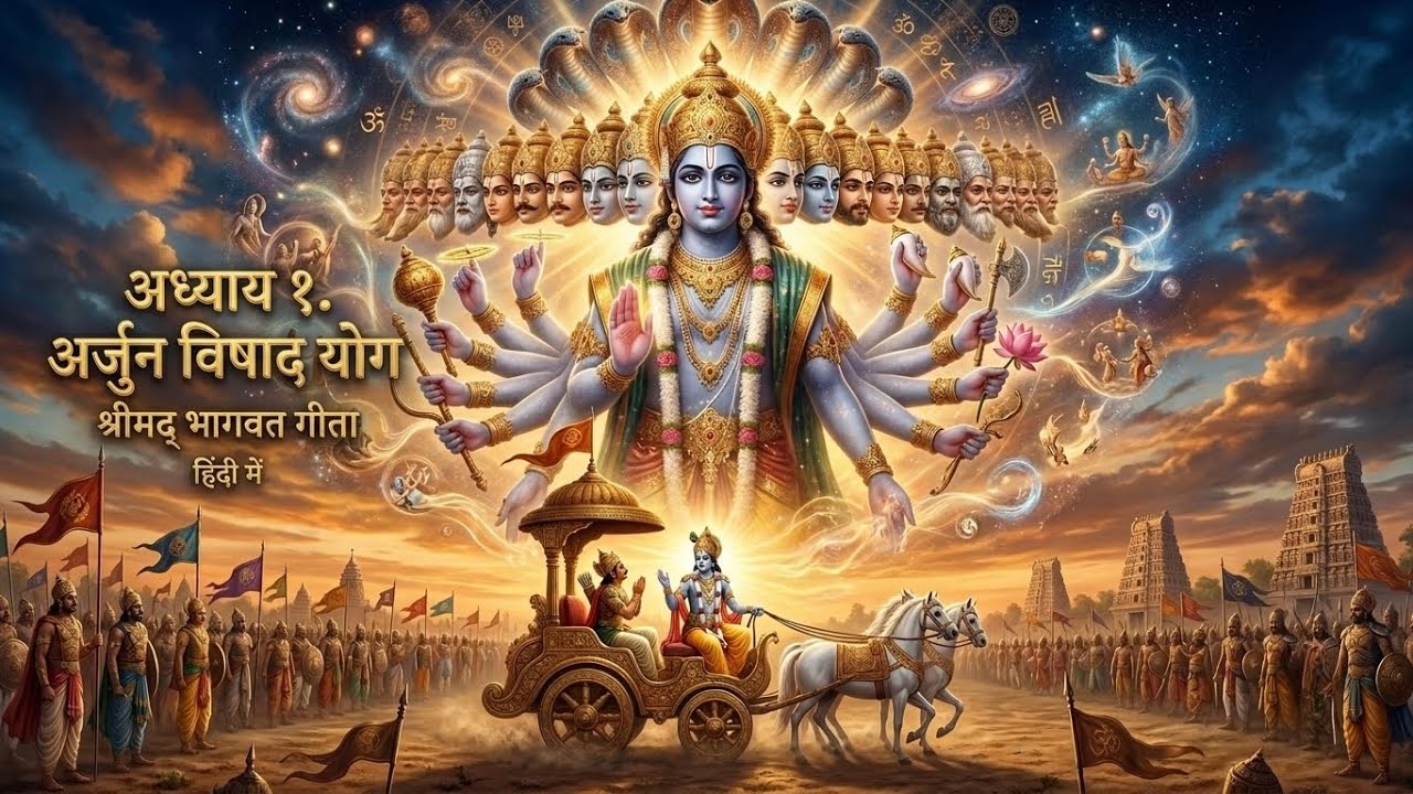 When a Hero Breaks Down The Moment Arjuna Dropped  Bow, ArjunaVishadaYoga The Dilemma Before Wisdom