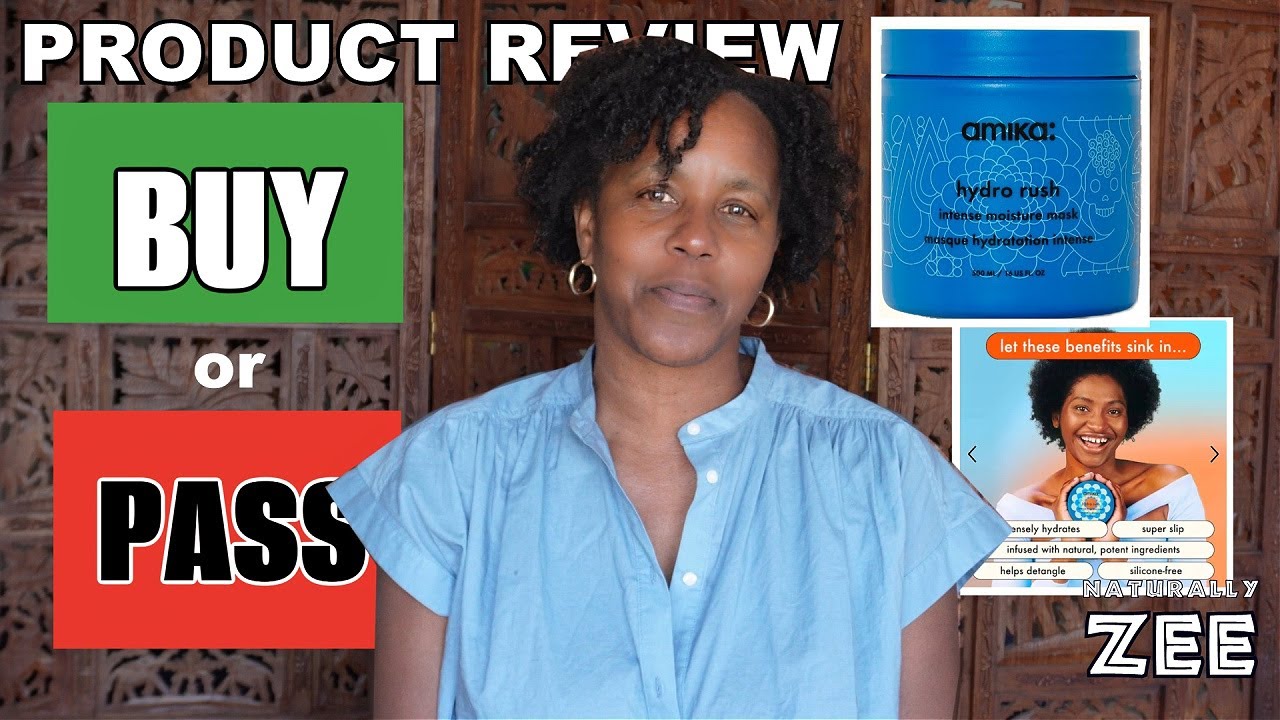 4C Hair Care Product Review - Amika Hydro Intense Moisture Mask with Hyaluronic Acid