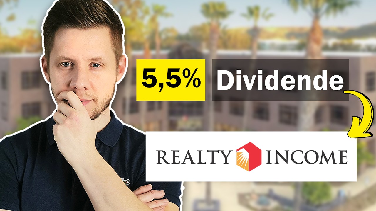 Realty Income - 5,5% Dividende: Warum keiner kauft?!  (Update Aktienanalyse)