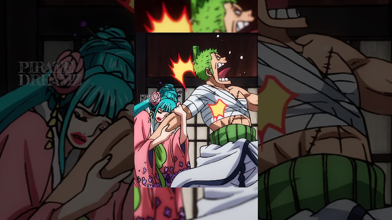 Hiyori wants Zoro to stay #onepiece #zoro #wano