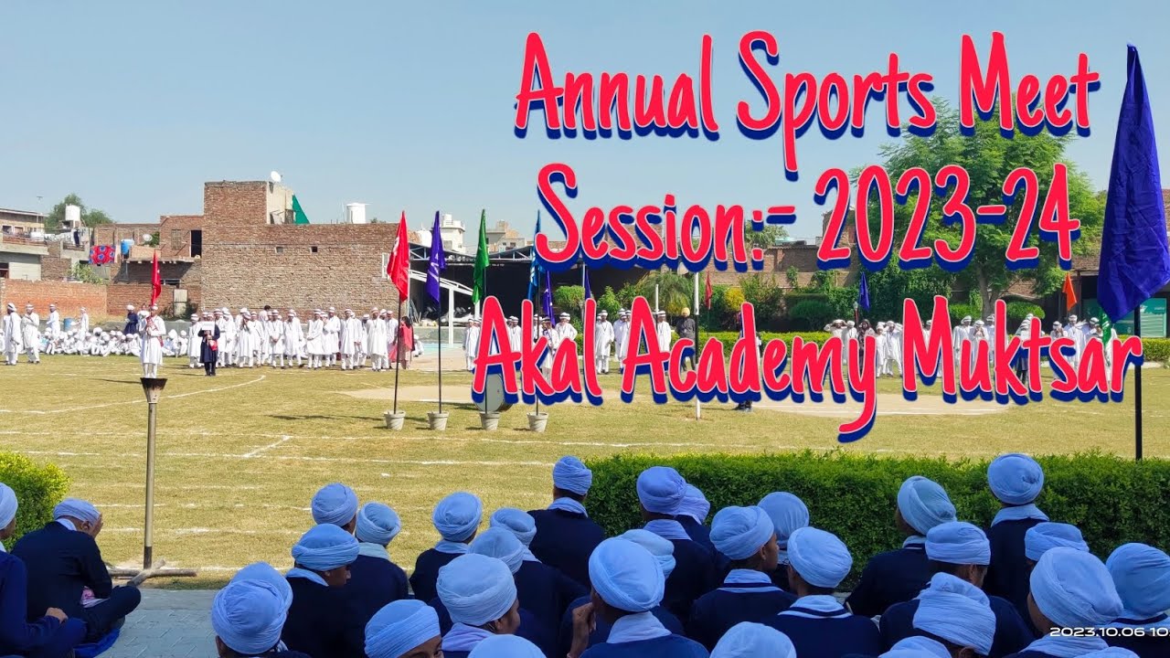 Annual Sports Meet।। Akal Academy Muktsar।। Session 2023।। Malwai Triggers