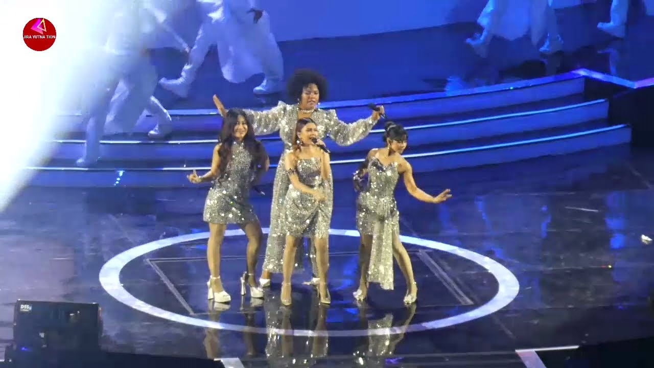 DARI SATU HATI - ROSSA, RIMAR, AWDELLA, JEMIMAH, SYARLA - DI KONSER ROSSA HERE I AM JAKARTA 2025