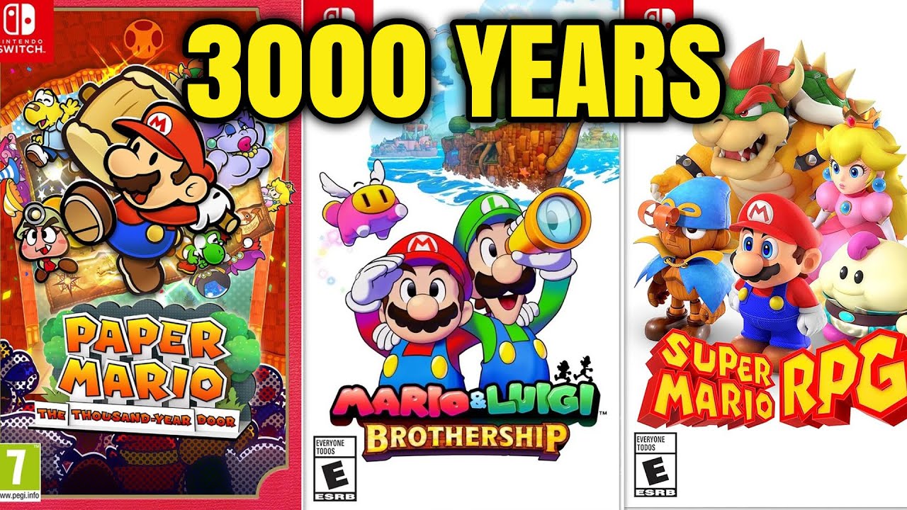 Масштабное возрождение ролевых игр Mario от Nintendo