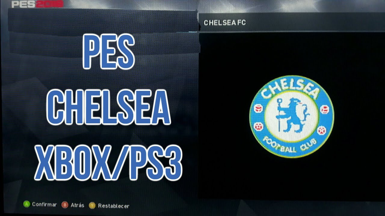 Crear Chelsea - PES - SPORTS GAMES TUTORIALS
