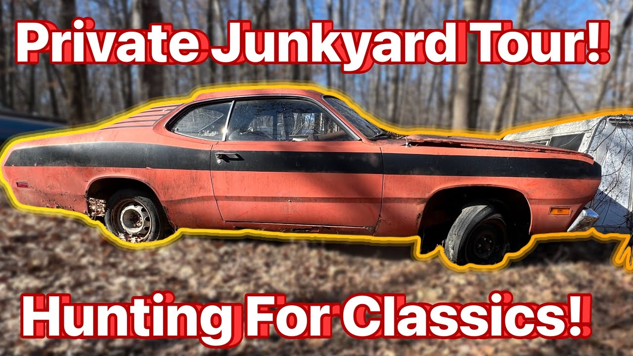 Touring A PRIVATE Junkyard Filled With Rare Classic Cars!