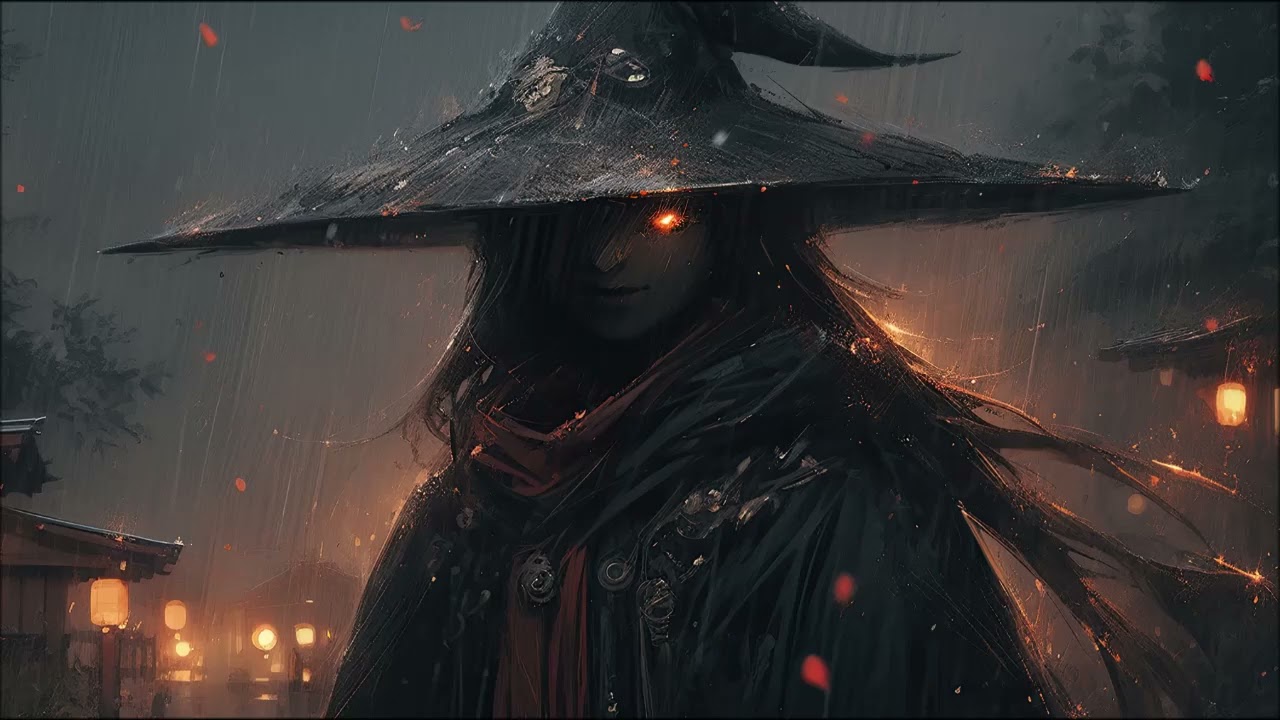 Ember Ronin in the Rain – Instrumental