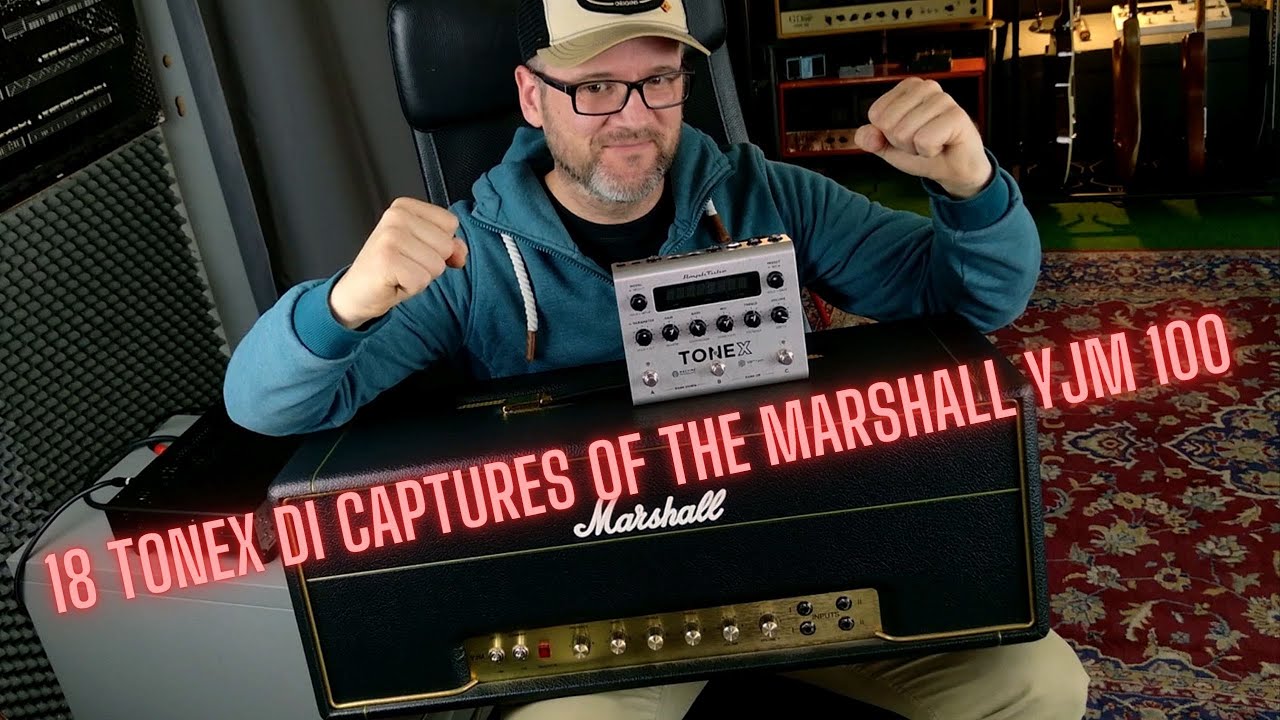 18 Tonex DI captures of the Amazing Marshall YJM 100