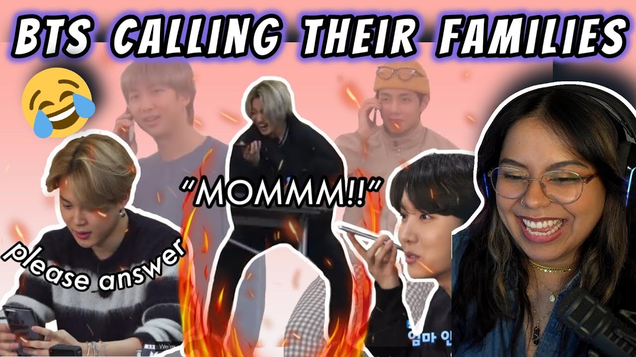 BTS calling their parents & vice versa REACTION