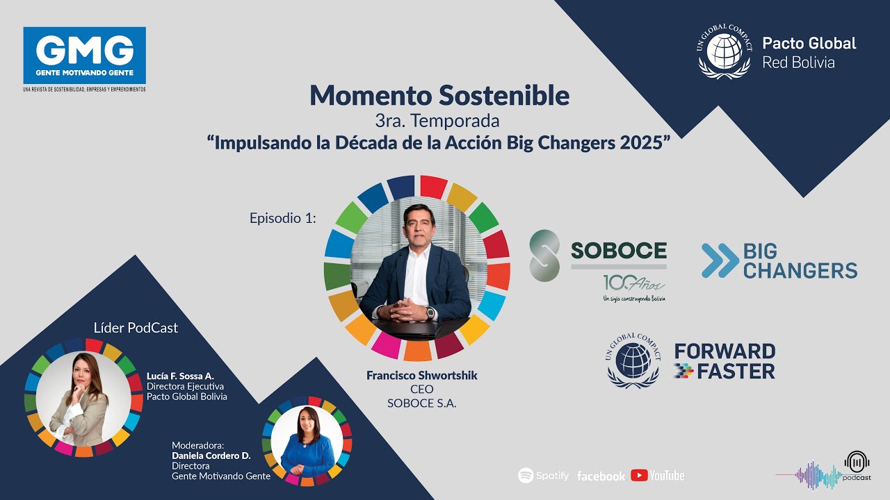 Episodio 1 SOBOCE - Impulsando la Década de la Acción Big Changers 2025 – 3ra. Temporada