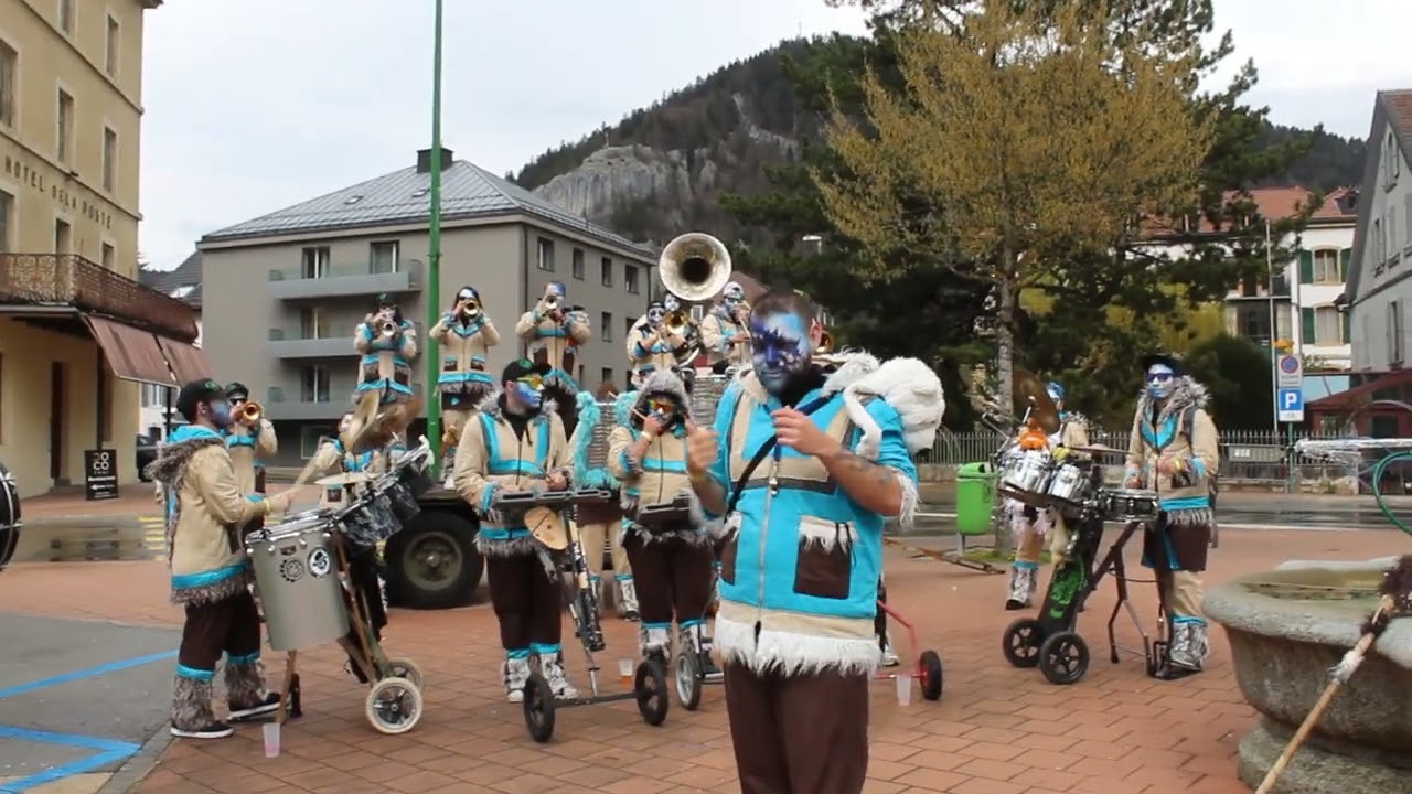 Les Britchons  Fleurier 22.4.2023 Fasnacht Carnavallon du Val de Travers