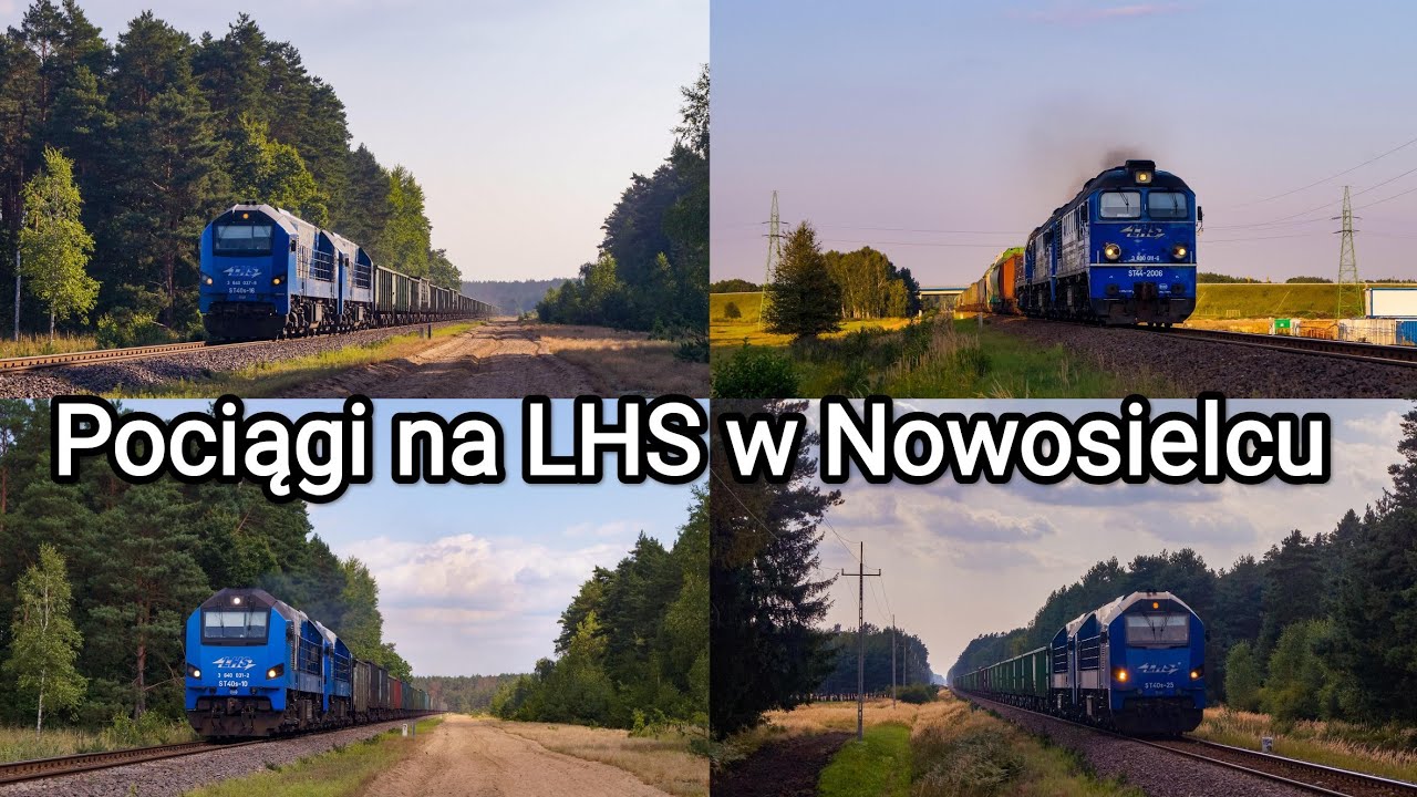 Pociągi na LHS w Nowosielcu