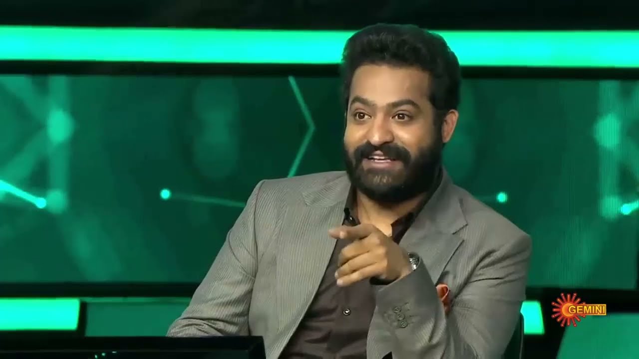 Jr NTR Appreciating Vignan Student Harshini & Teacher Mrs. Rajya Lakshmi on Meelo Evaru Koteeswarudu