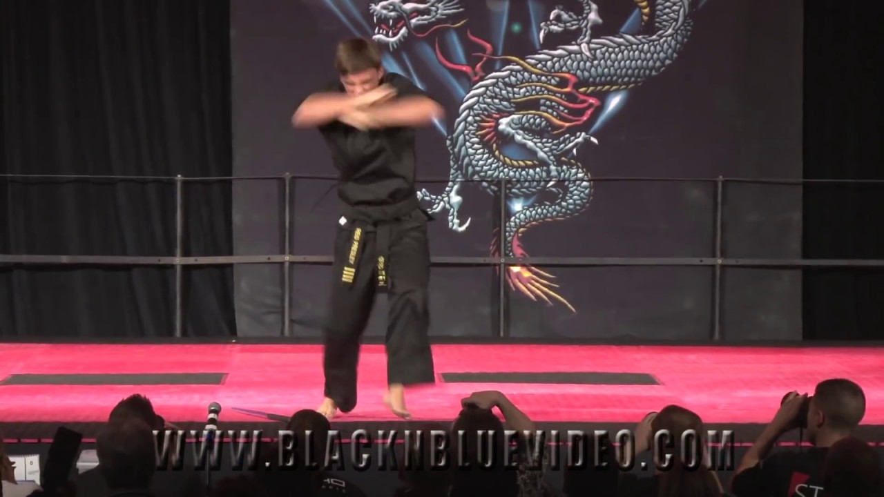 Reid Presley Double Bo Staff XMA Kata 2014 Diamond Nationals