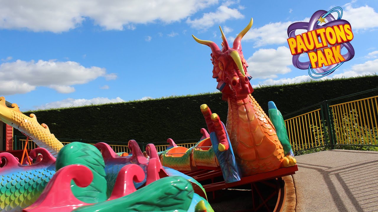 Dragon Ride at Paultons Park Home of Peppa Pig World Off Ride