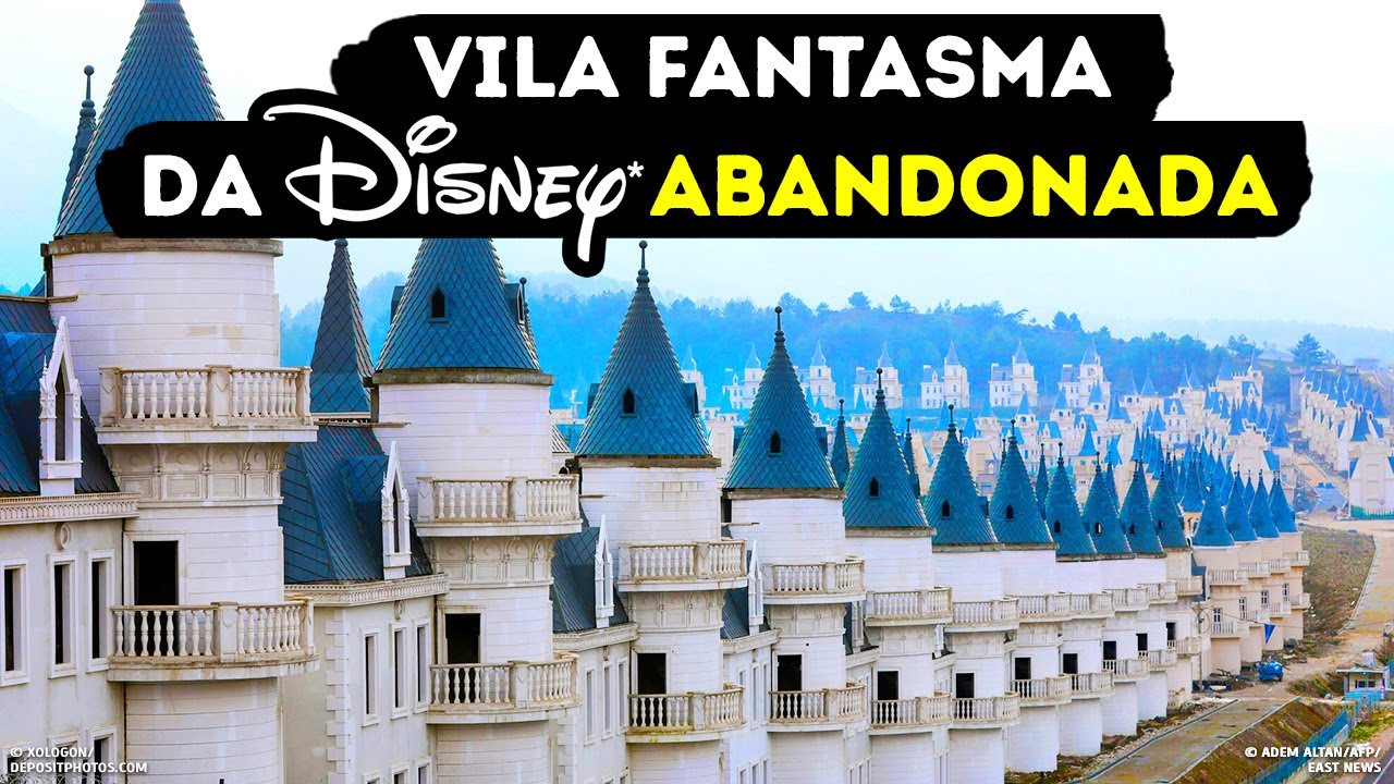 Vila de US$ 200 Milhões com Castelos da Disney Abandonados. Você Não Vai Acreditar!