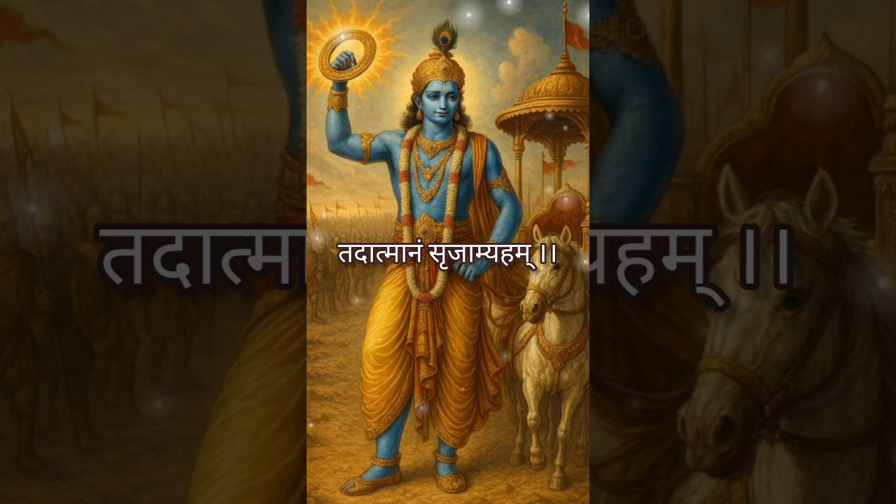 🏵️Yada Yada Hi Dharmasya🚩🦚| Avatar of Lord Vishnu | गीता श्लोक यदा यदा हि धर्मस्य #shorts #vishnu&nbsp;&nbsp;