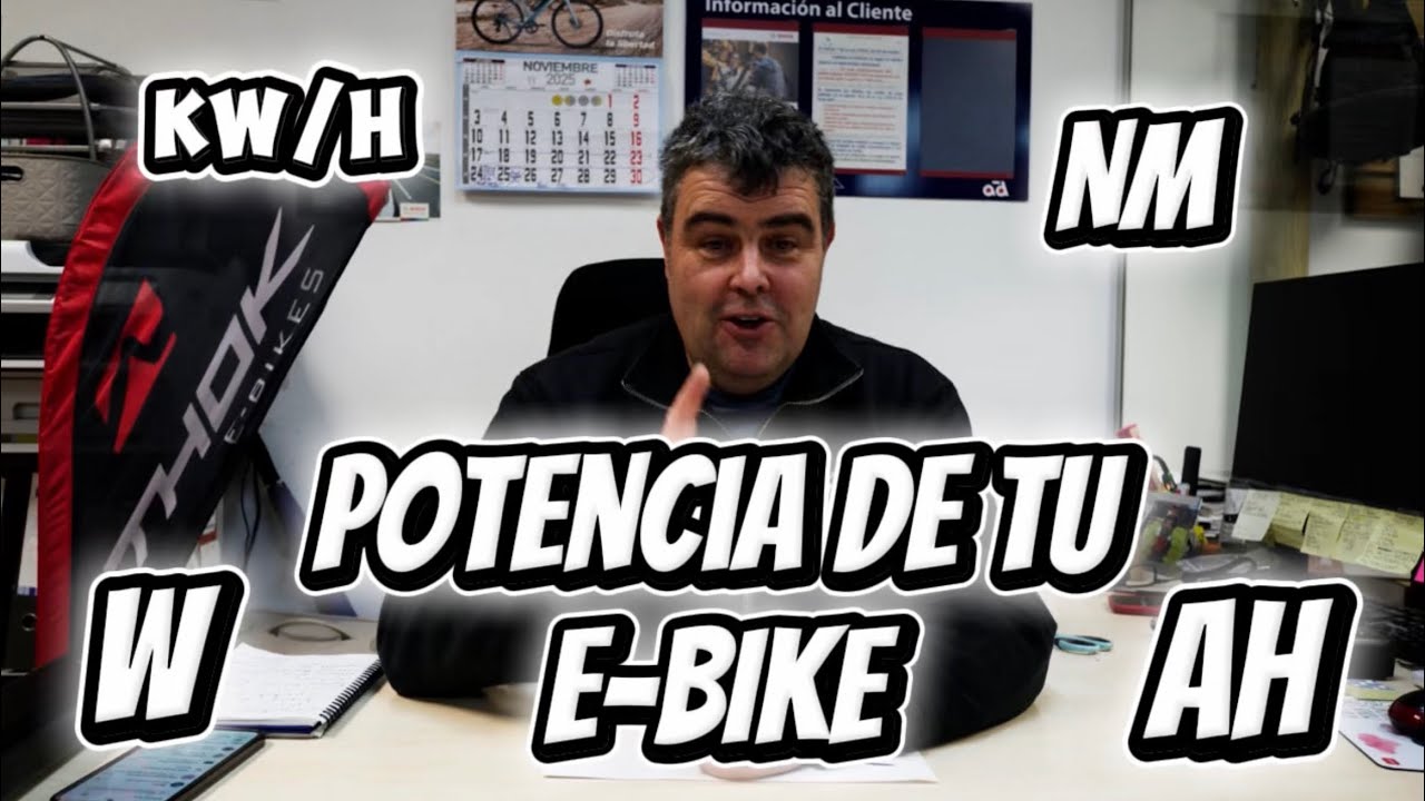 COMO ENTENDER LA POTENCIA DE TU E-BIKE