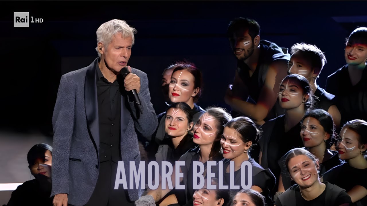AMORE BELLO | Claudio Baglioni - Live (Full HD)