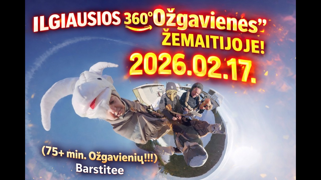 Užgavienės Barstyčiuose su kapela''En Par Kūna'' ir folkloro ansambliu ''Barstite''. @LioniXmusic