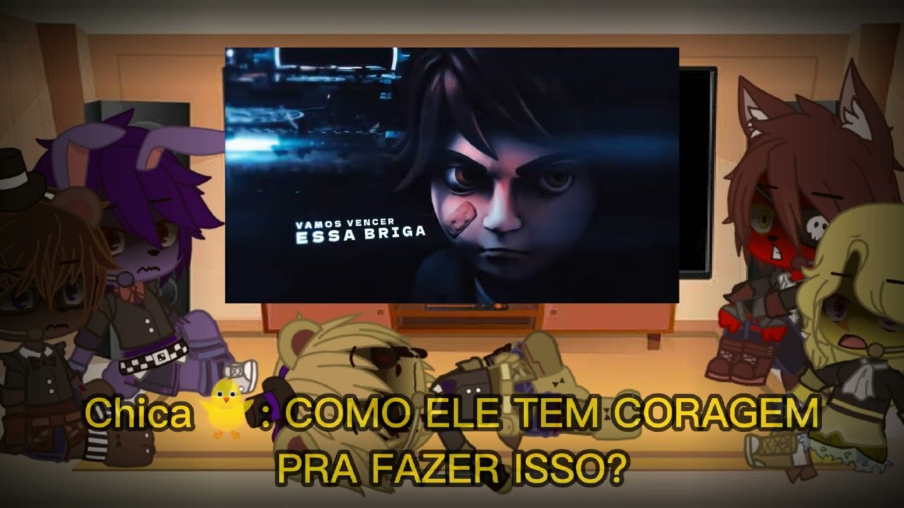[|£]Fnaf 1 reage ao Rap de Five nights ats Freddys Segurity Breach[£|] (Link na descrição)