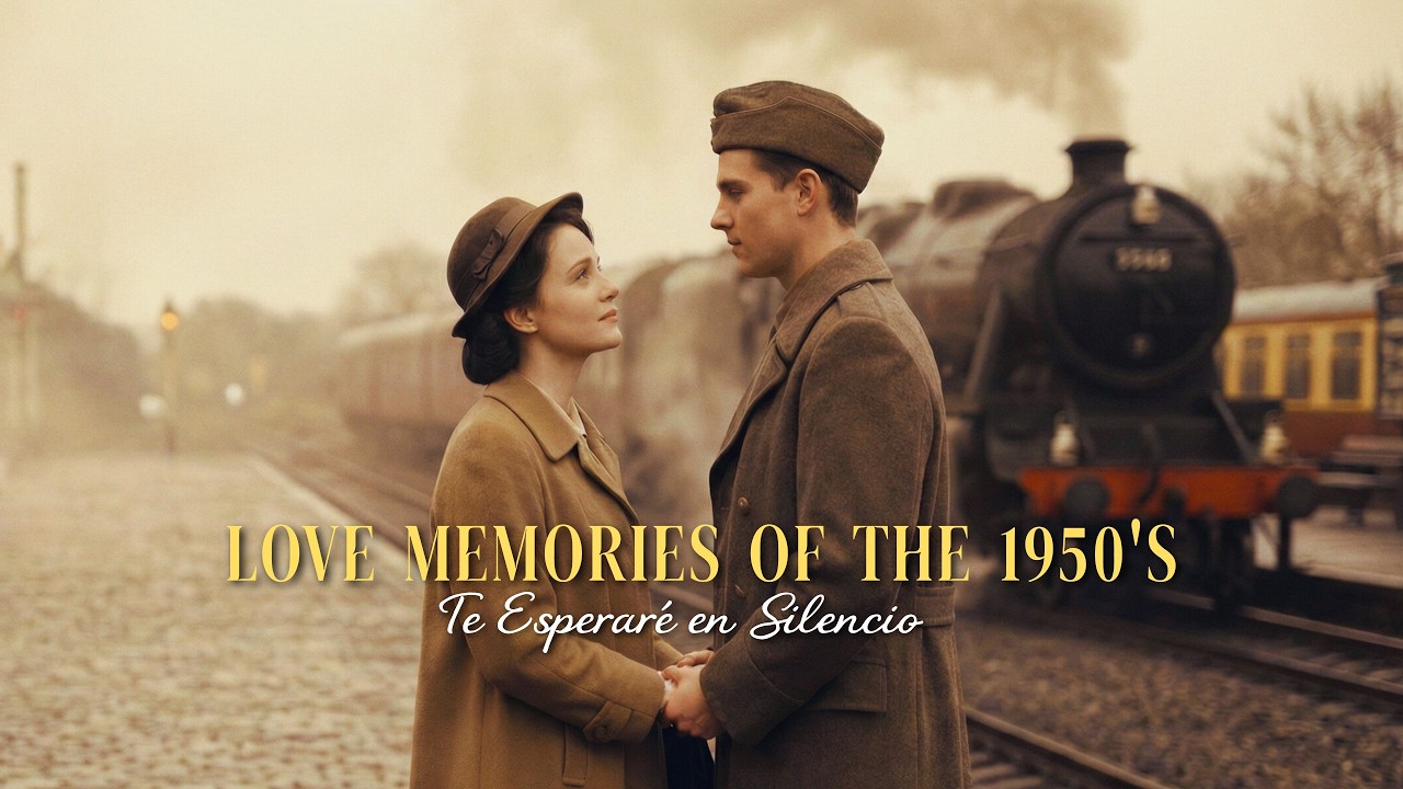 Classic Romantic Ballad | Te Esperaré en Silencio – 1950s Vintage Love Song