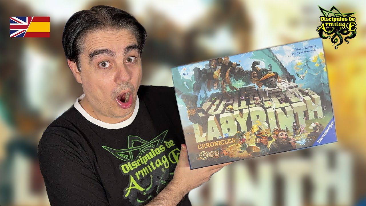 Labyrinth Chronicles de Awaken Realms. Redescubriendo el clásico en 3D Unboxing