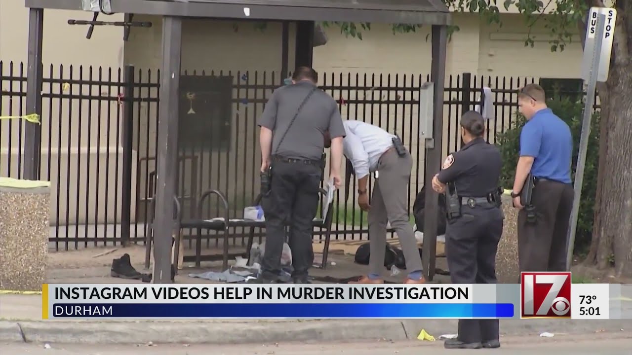 Instagram videos help in Durham bus stop murder investigation