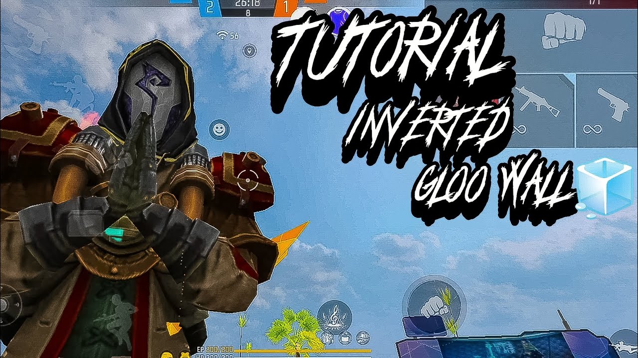 Tutorial inverted gloo wall 🧊 like  || opposite gloo wall tutorial 🧊