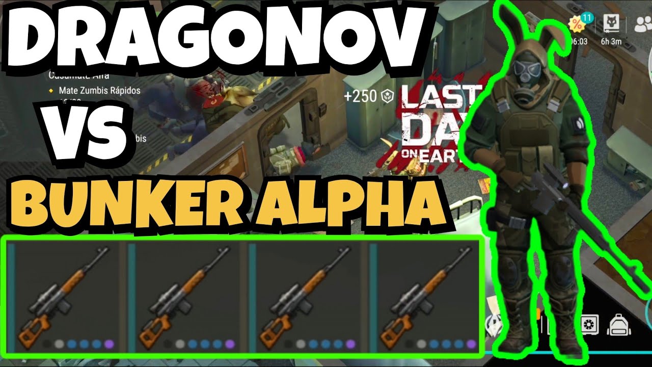 DRAGONOV VS EVENTO DO BUNKER ALPHA LAST DAY ON EARTH: SURVIVAL...