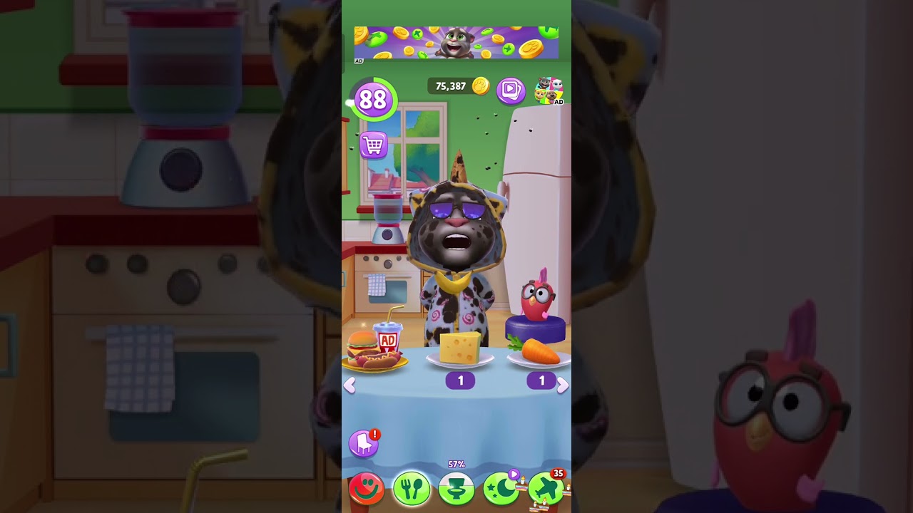 Talking tom cat cartoon 😹😹