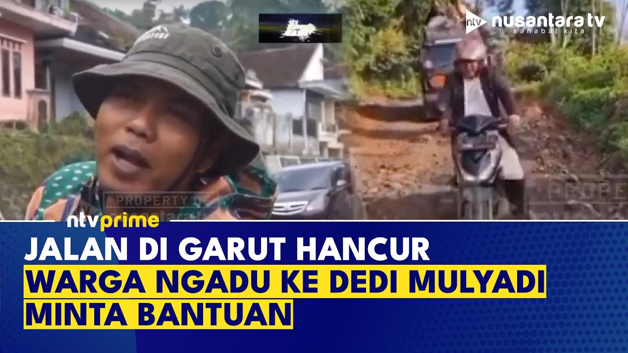 Warga Garut Emosi! Jalan Rusak Parah, Langsung Ngadu ke Dedi Mulyadi | NTV PRIME