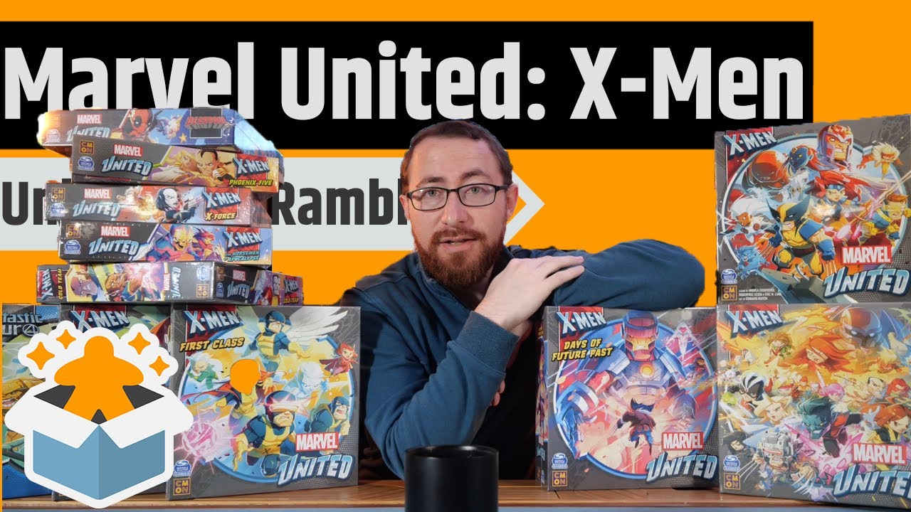 Marvel United: X-Men All In - Unboxing & Rambling