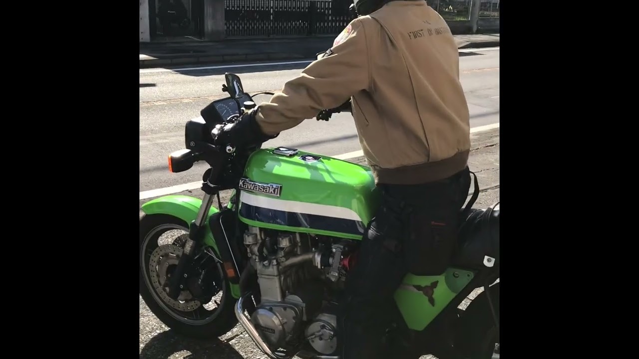 KZ1300ファンネル仕様走行動画。