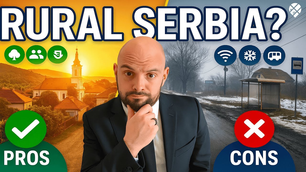 Понравилась бы вам жизнь в сельской Сербии? Плюсы и минусы