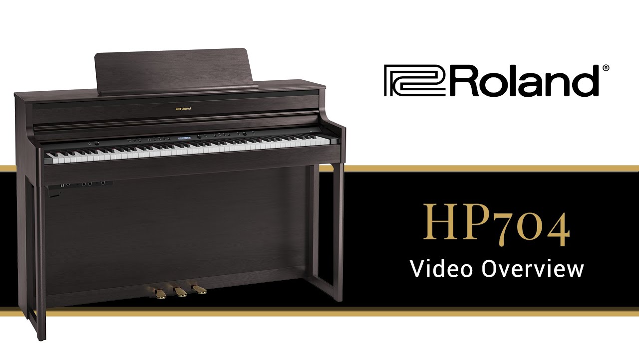 Узнайте, почему Roland HP704 — наше самое продаваемое цифровое пианино!