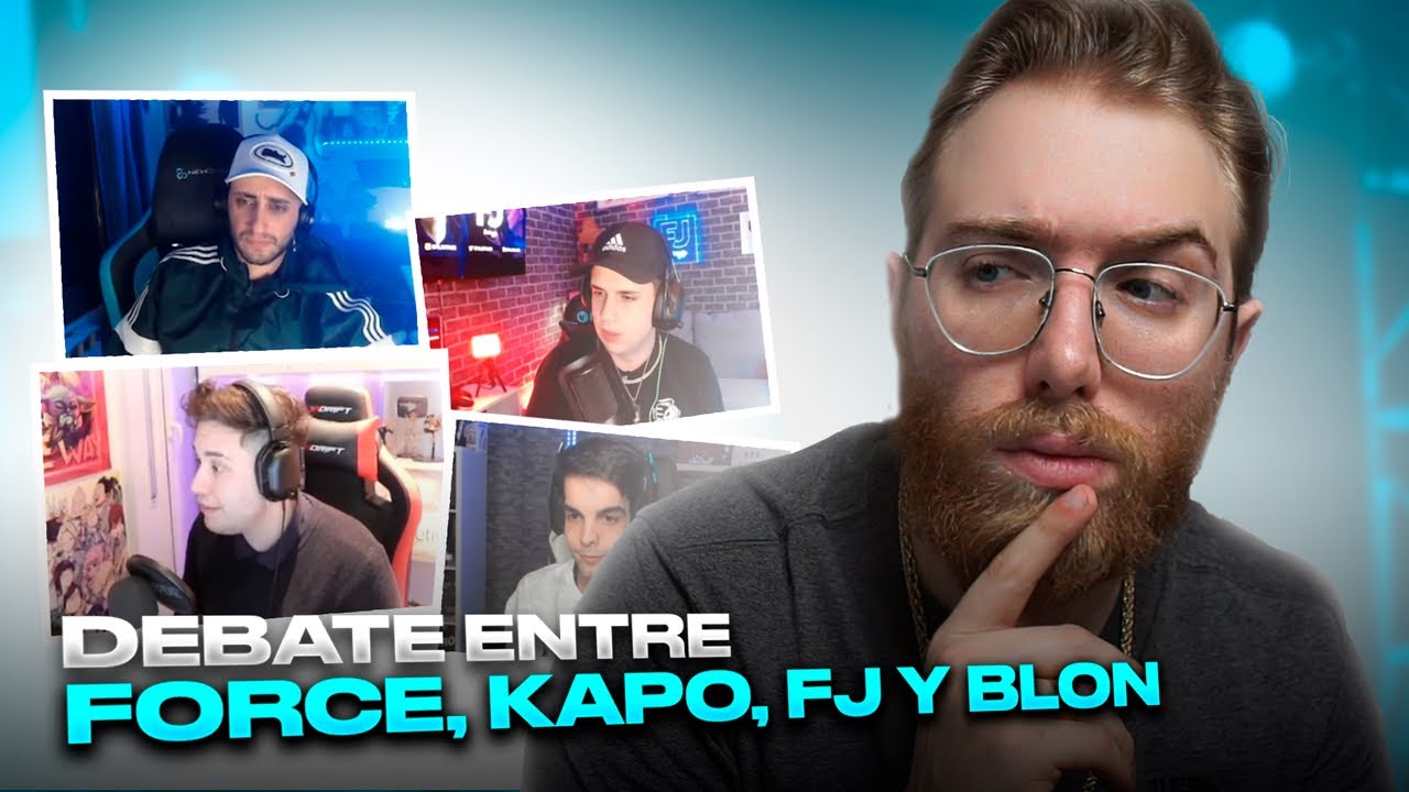 RODRIGO QUESADA REACCIONA AL DEBATE DE FORCE CON KAPO, BLON Y FJ