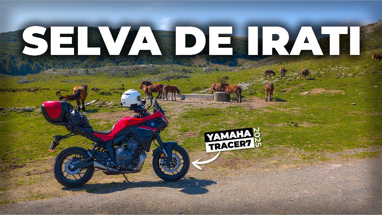 😨 Me quedo SIN PALABRAS ante ESTO | Pirineo de Navarra en Moto