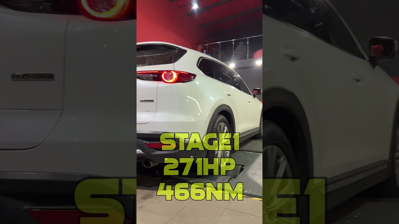 Stage1 Mazda CX-9 2.5T #upstage #chiptuning #stage1 #mazda #mazdacx9 #power #speed