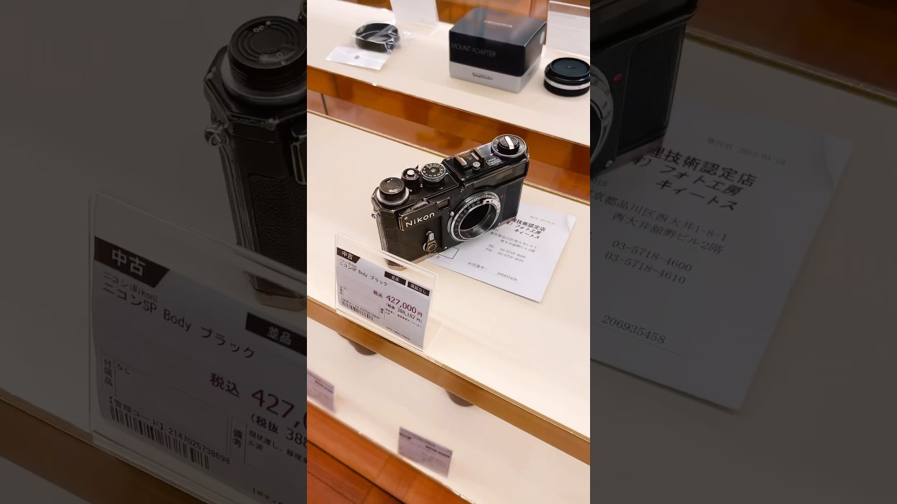 Camera Shopping in Osaka Japan!! #shorts #osaka #camerakitamura #shopping