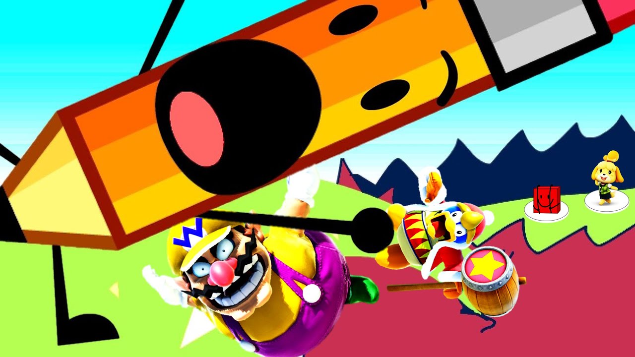 Smash X BFDI: Конкурс рвотных пакетов