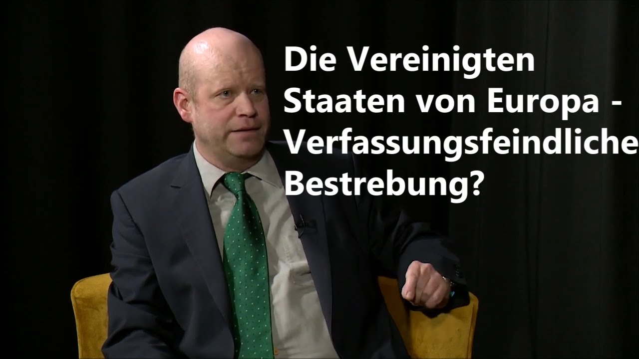 Die Vereinigten Staaten von Europa   Verfassungsfeindliche Bestrebung