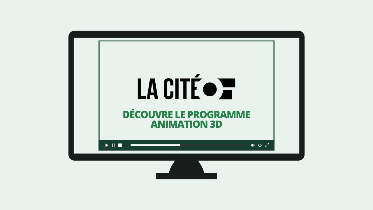 Découvre le programme Animation 3D de La Cité