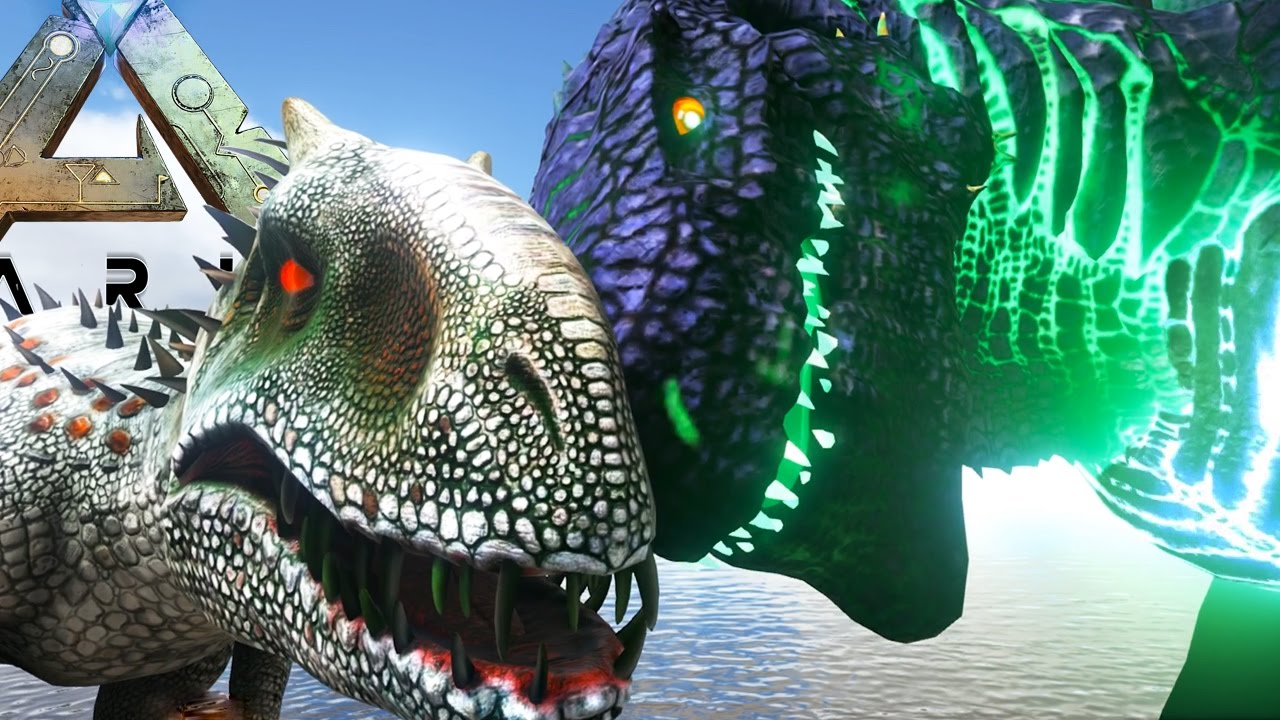 Ark Survival Evolved - GODZILLA vs MUTATED INDOMINUS REX, ARKS BIGGEST BOSS - (Ark Modded Gameplay)