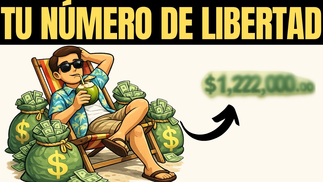 ¿Cuánto dinero necesitas para no volver a trabajar NUNCA más?