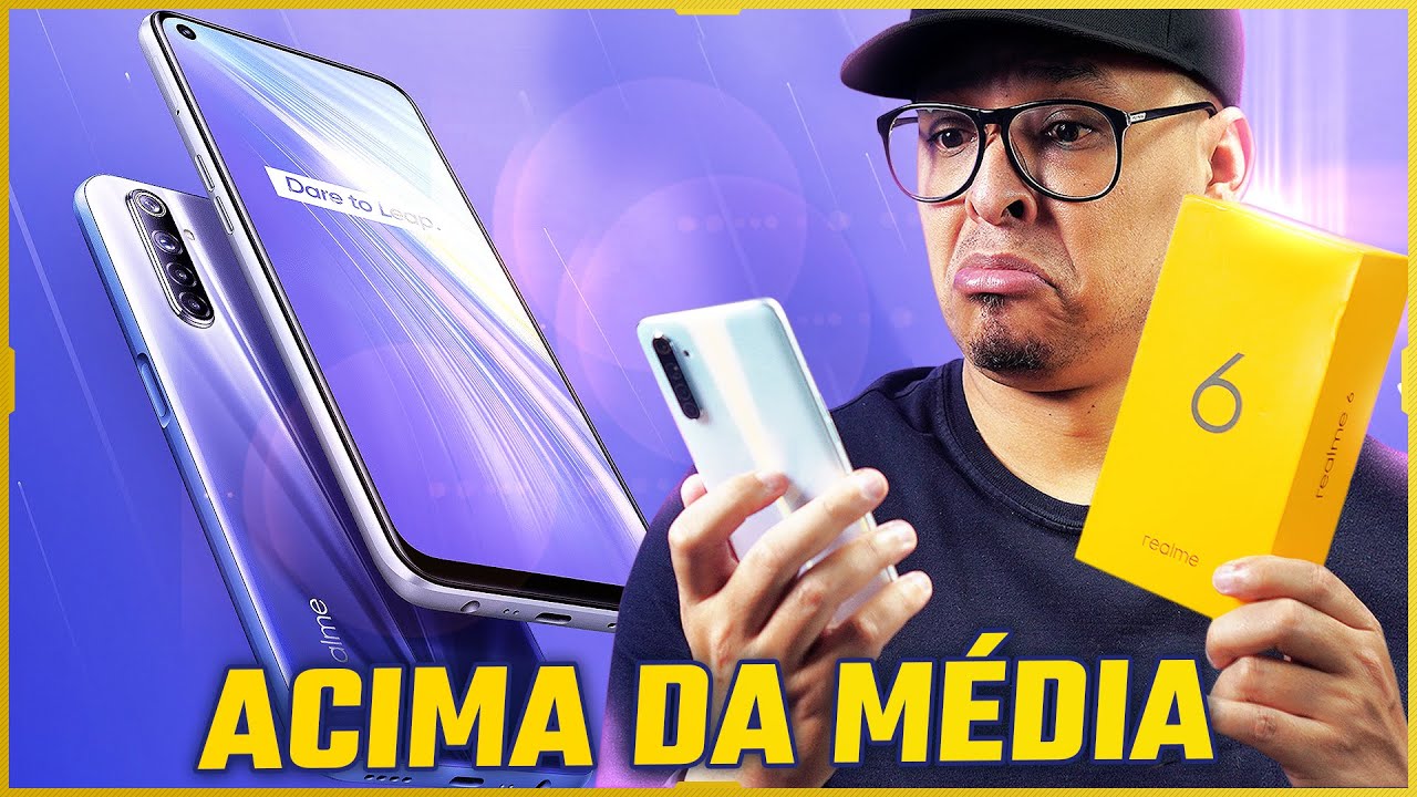 REALME 6! Com essas Características NINGUÉM BATE ELE! Bate Xiaomi?Custo benefício!