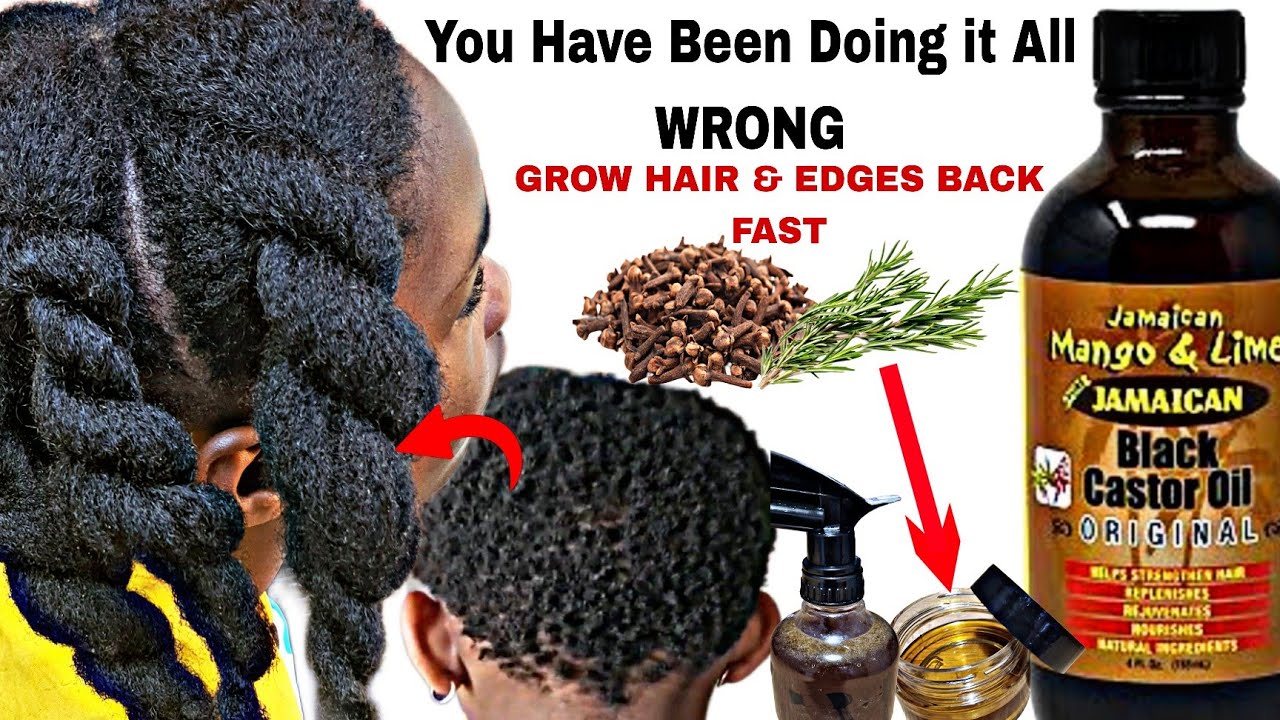 No Joke! 3 Ways to Use Jamaica Black Castor Oil to Double Hair Growth & prevent hair breakages