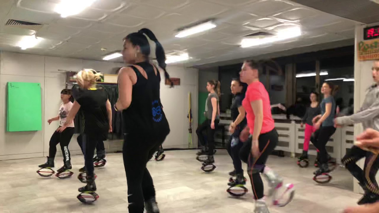 Kangoo Jumps тренировка за начинаещи с 